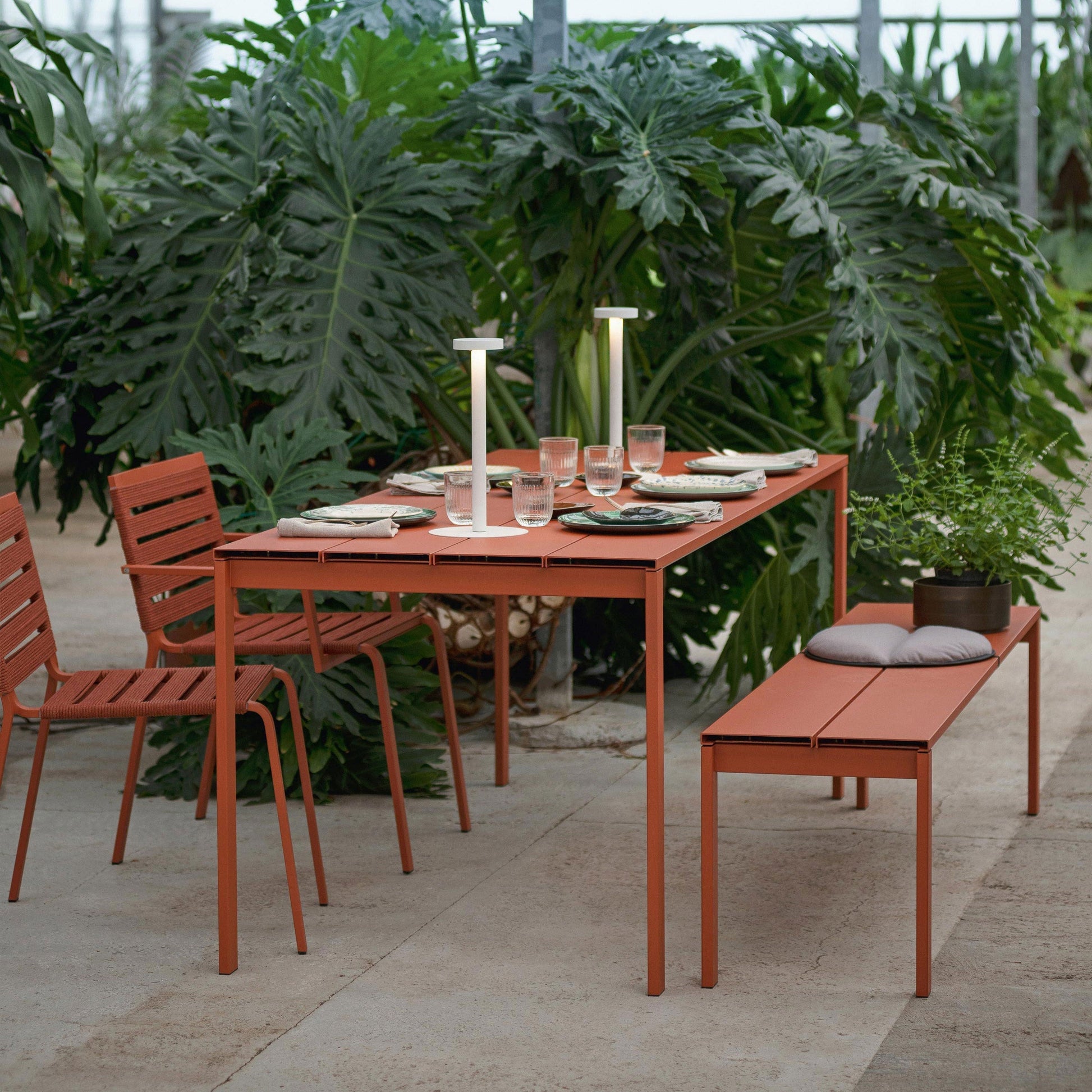 be-Easy Slatted Outdoor Bench