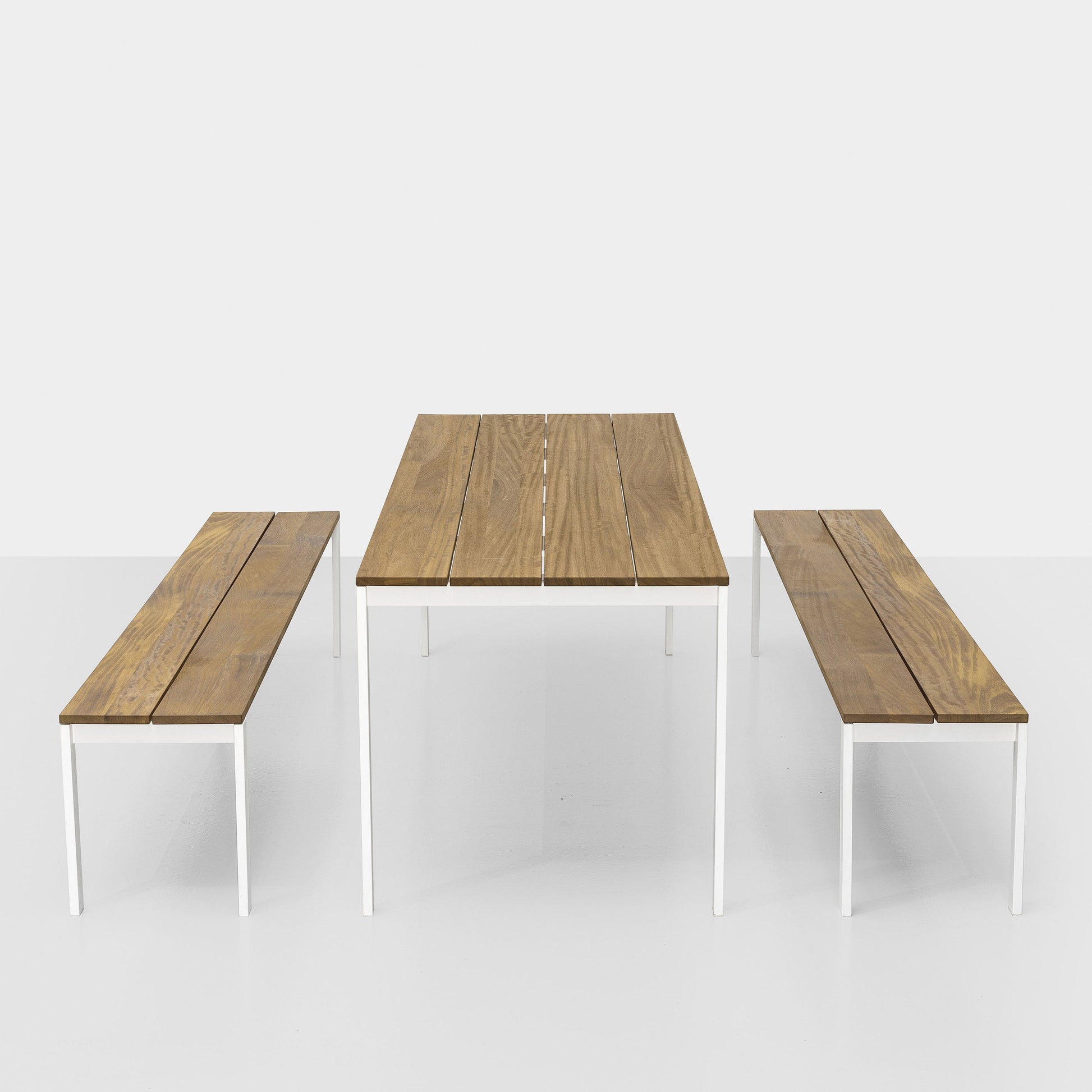 be-Easy Slatted Outdoor Bench